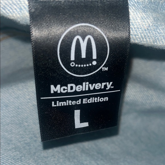 McDonald's Denim 90’s Jacket - Picture 6 of 7